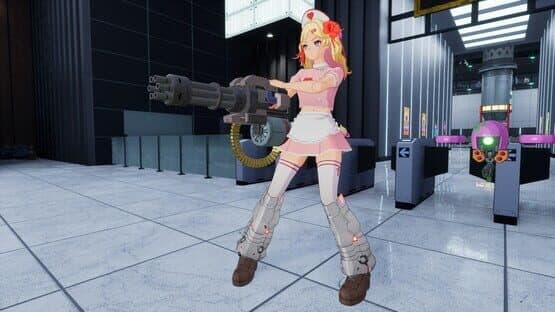 Full Metal Schoolgirl: Costume - "Nurse Pale Pink (Ryoko)" — screenshot 3