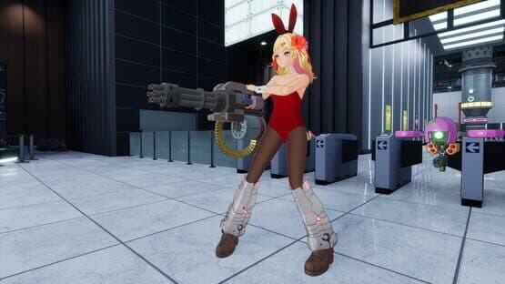 Full Metal Schoolgirl: Costume - "Red Bunny Girl (Ryoko)" — screenshot 3