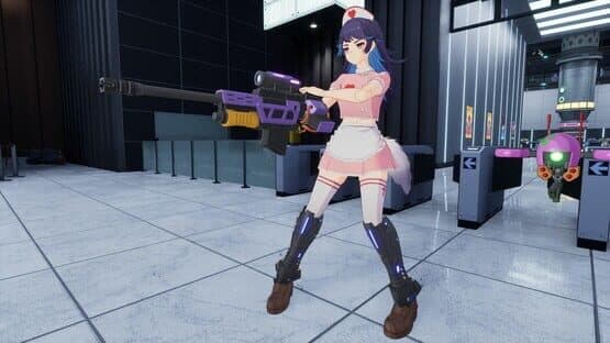 Full Metal Schoolgirl: Costume - "Nurse Pale Pink (Akemi)" — screenshot 3
