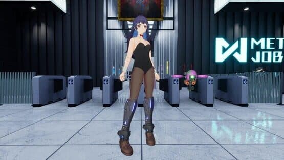 Full Metal Schoolgirl: Costume - "Black Bunny Girl (Akemi)" — screenshot 1