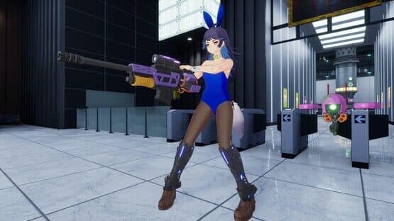 Full Metal Schoolgirl: Costume - "Blue Bunny Girl (Akemi)" — screenshot 3