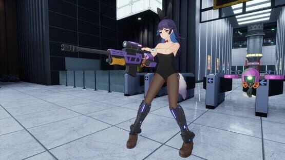 Full Metal Schoolgirl: Costume - "Black Bunny Girl (Akemi)" — screenshot 2