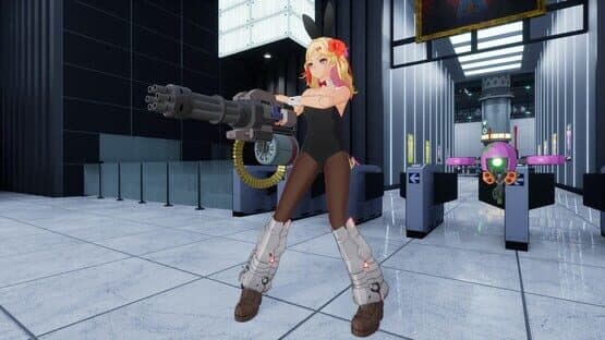 Full Metal Schoolgirl: Costume - "Black Bunny Girl (Ryoko)" — screenshot 3