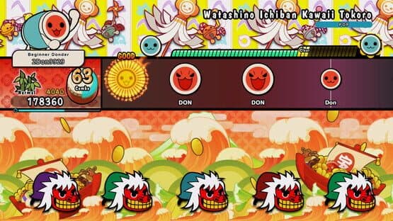 Taiko no Tatsujin: Rhythm Festival - Kawaii Pop Idol Pack — screenshot 1