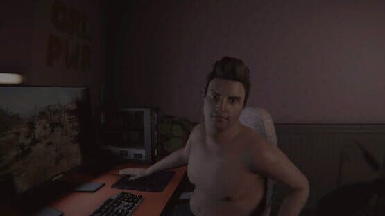 I woke up in the house of a fat man: he's over 30 years old and loves beer and games — screenshot 2