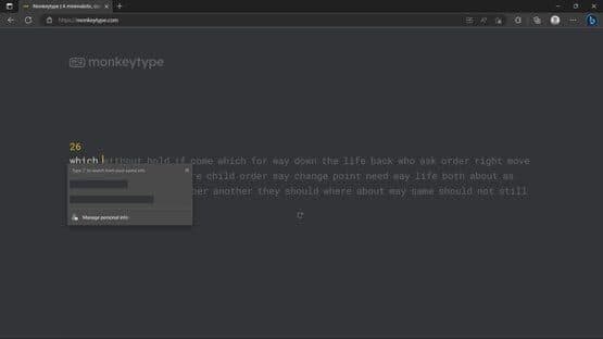 Monkeytype — screenshot 1