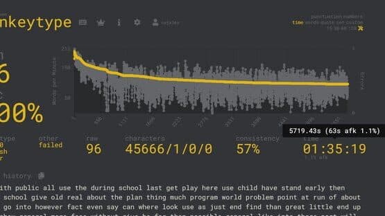 Monkeytype — screenshot 4