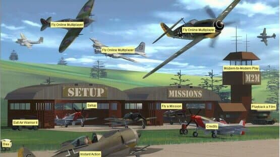 Air Warrior II — screenshot 1