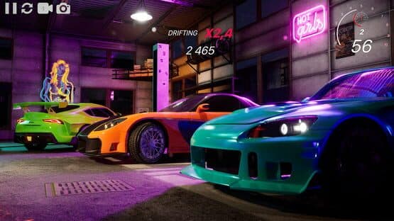 Hashiriya Drifter: Car Racing, Drift, Drag Remaster — screenshot 1