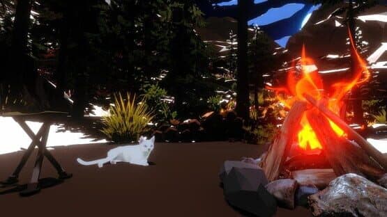 Campfire with Cat — screenshot 1
