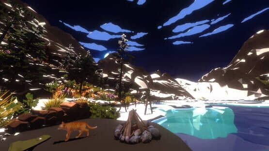 Campfire with Cat — screenshot 3