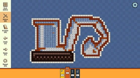 Pixel Cross Stitch: Color by Number - Tiny Vehicles Pack 2 — screenshot 3