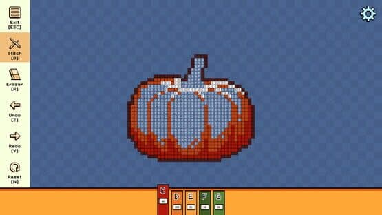 Pixel Cross Stitch: Color by Number - Autumn Miniatures Pack — screenshot 4