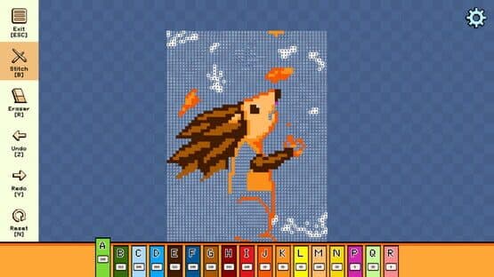 Pixel Cross Stitch: Color by Number - Autumn Pack 3 — screenshot 3
