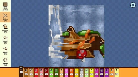 Pixel Cross Stitch: Color by Number - Autumn Pack 3 — screenshot 4