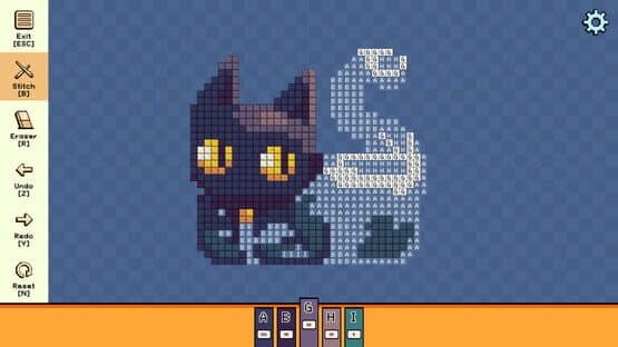 Pixel Cross Stitch: Color by Number - Halloween Minis Pack — screenshot 1