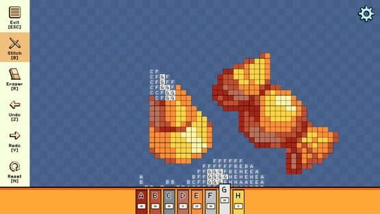 Pixel Cross Stitch: Color by Number - Halloween Minis Pack — screenshot 3