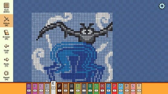 Pixel Cross Stitch: Color by Number - Halloween Pack 2 — screenshot 4