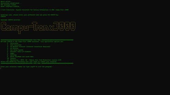 Compu-Tron x3000 — screenshot 1