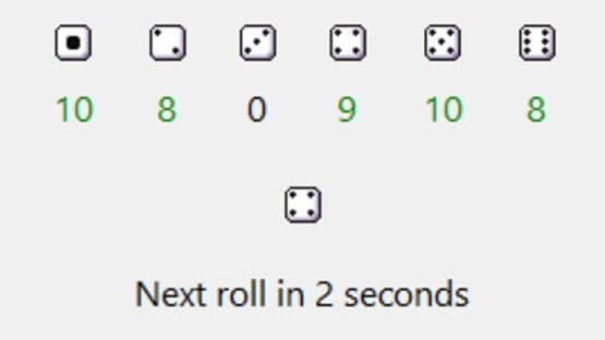 RandomRoll Challenge — screenshot 1