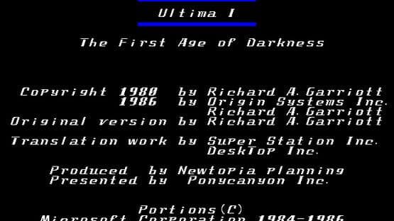 Ultima I — screenshot 4