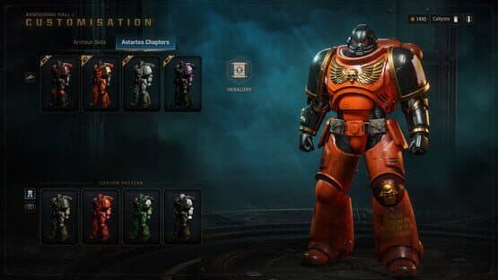 Warhammer 40,000: Space Marine II: Salamanders Cosmetic Pack — screenshot 7