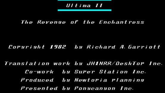 Ultima II: The Revenge of the Enchantress — screenshot 6