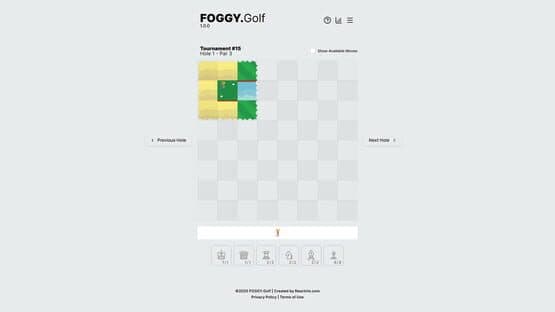 Foggy Golf — screenshot 1