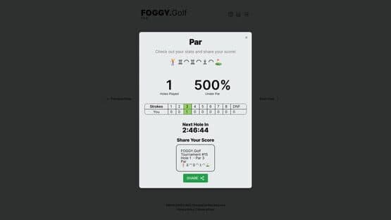 Foggy Golf — screenshot 8