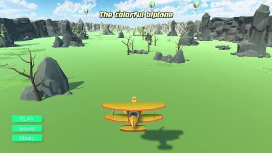 The Colorful Biplane — screenshot 1