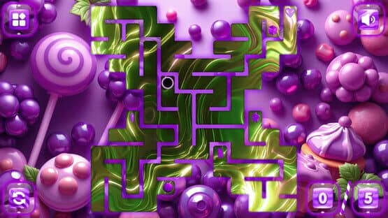 Sweetie Candy Maze: Purple Grape — screenshot 1