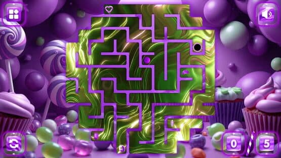 Sweetie Candy Maze: Purple Grape — screenshot 3
