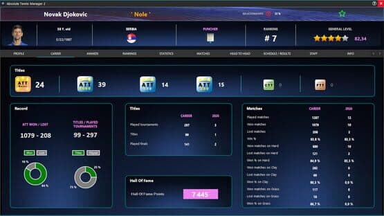 Absolute Tennis Manager 2 — screenshot 3