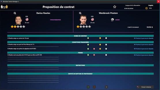 Absolute Tennis Manager 2 — screenshot 7
