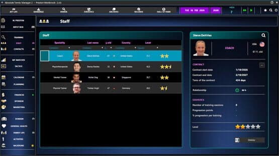 Absolute Tennis Manager 2 — screenshot 8