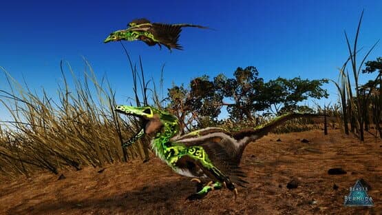 Beasts of Bermuda: Velociraptor Supporter Warpaint — screenshot 2