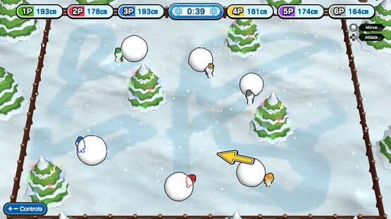Slide! Throw! Snow Party — screenshot 3