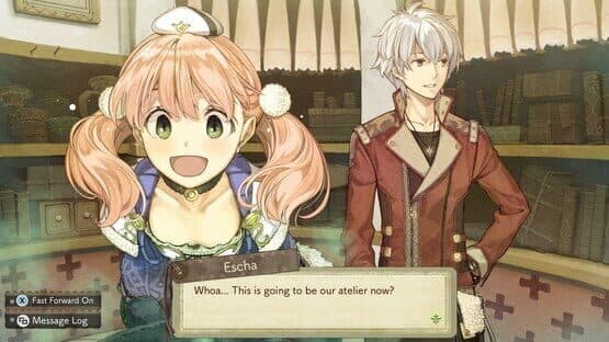 Atelier Escha & Logy: Alchemists of the Dusk Sky DX — screenshot 1