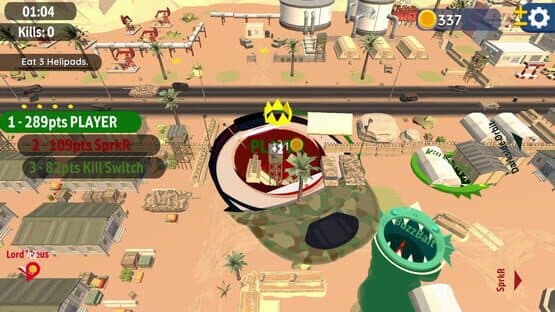 Hole io: Warzone — screenshot 3