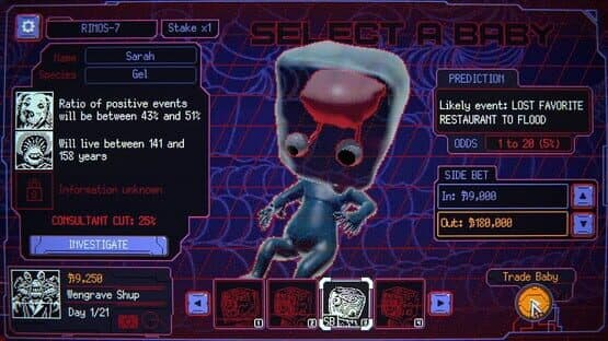 Space Warlord Baby Trading Simulator — screenshot 1