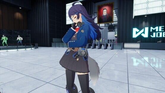 Full Metal Schoolgirl: Accessory - "Gray Fox Tail" — screenshot 2