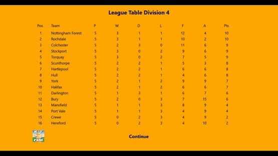 Kevin Toms Football Star Manager — screenshot 5