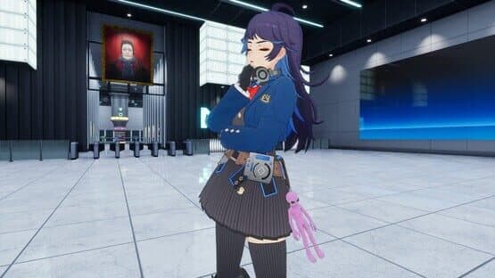 Full Metal Schoolgirl: Accessory - "Pink Grey Alien" — screenshot 2