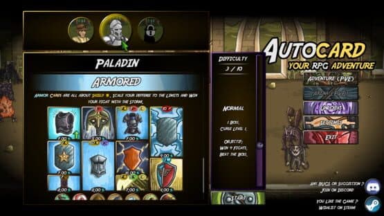 Autocard: Your RPG Adventure — screenshot 2