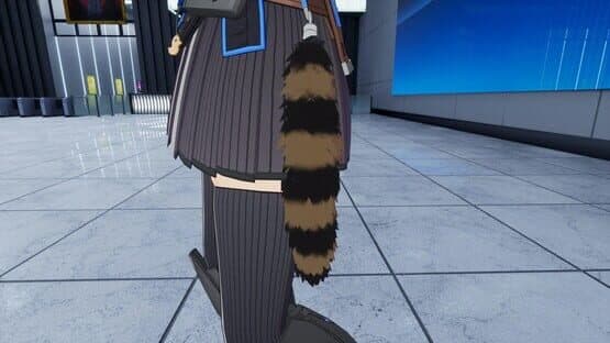 Full Metal Schoolgirl: Accessory - "Brown Raccoon Tail" — screenshot 1