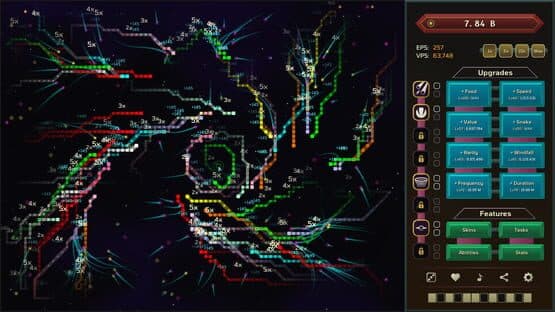 Auto Snakes in Outer Space — screenshot 1