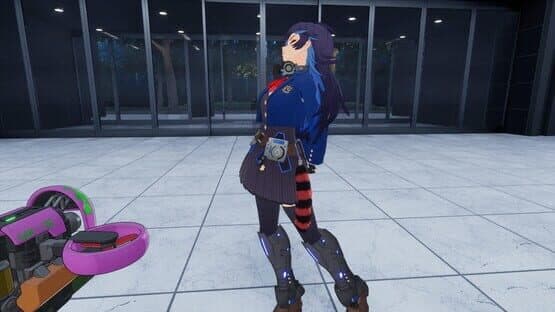 Full Metal Schoolgirl: Accessory - "Red Raccoon Tail" — screenshot 1