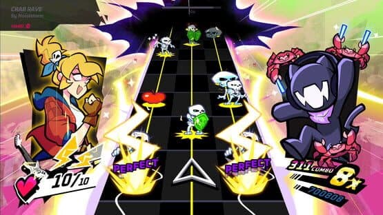 Rift of the NecroDancer: Monstercat - "Crab Rave" — screenshot 1