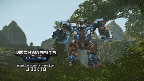 MechWarrior Online: Li Dok To Legendary Mech Pack — screenshot 1