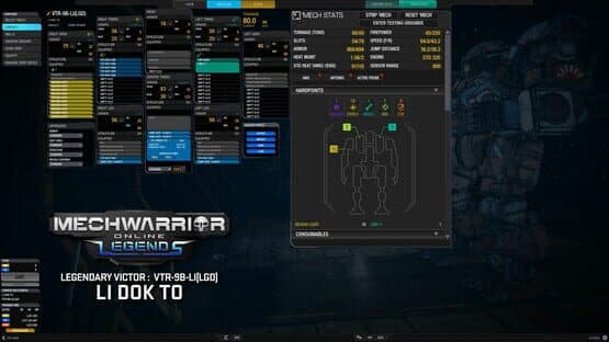 MechWarrior Online: Li Dok To Legendary Mech Pack — screenshot 3